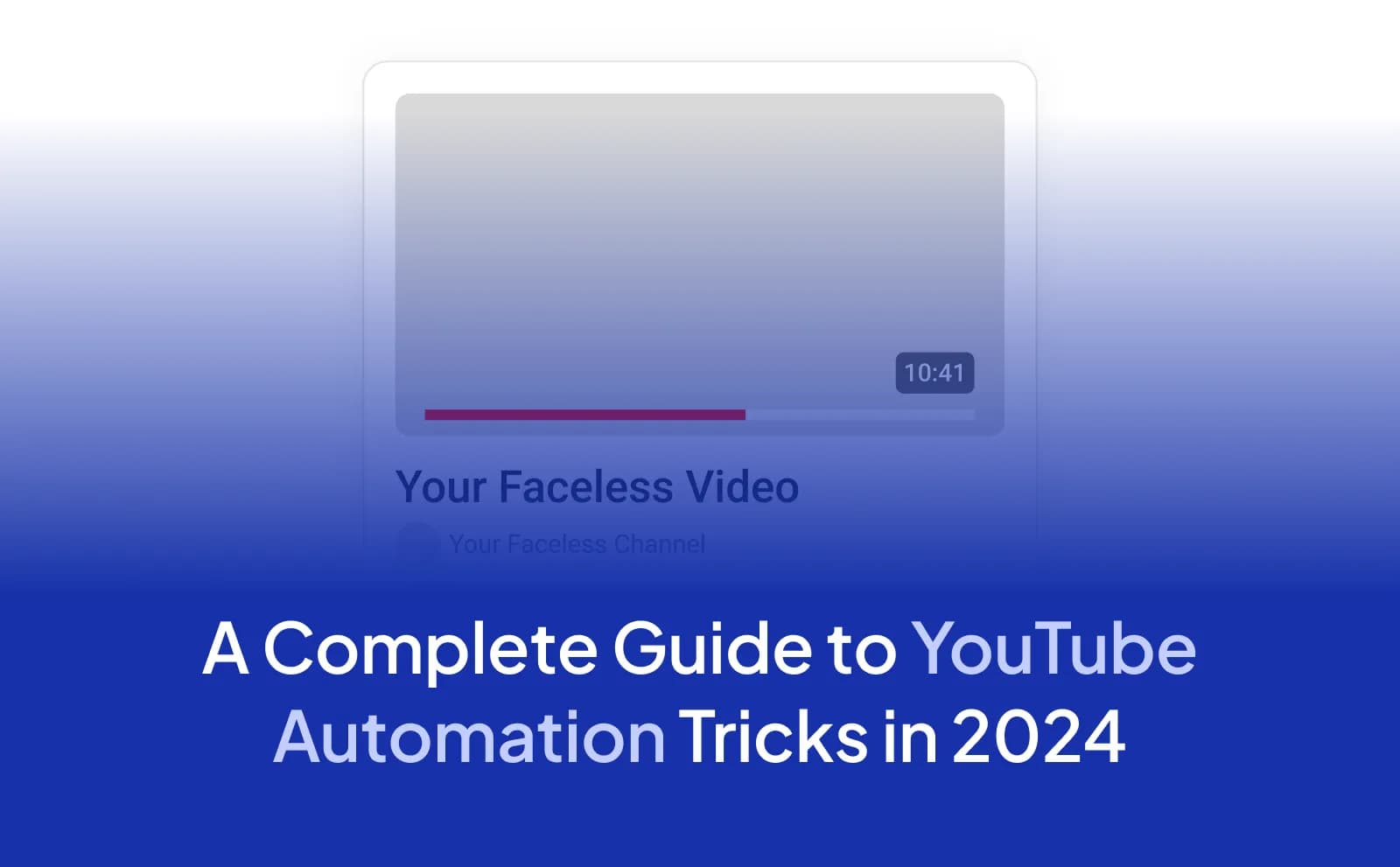 youtube automation tricks